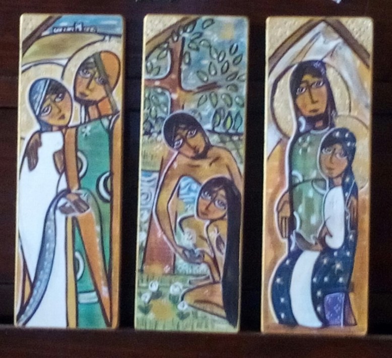 adamo ed eva, gioacchino ed anna, maria e giusepe